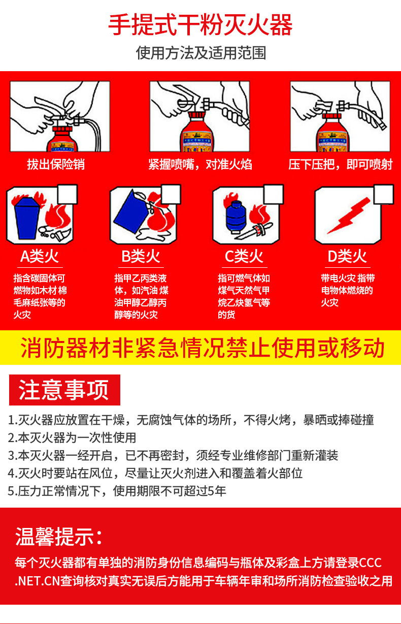 水基灭火器 适用范围图片