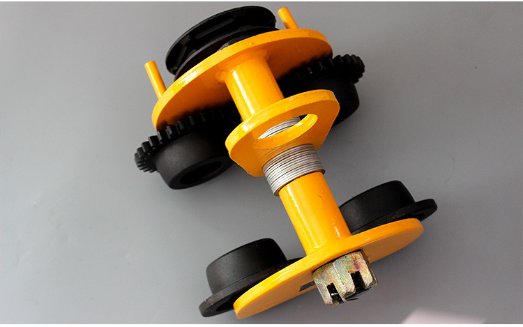 手推手拉跑车手动单轨小车工字钢滑车1t手拉起重葫芦跑车厂家直销