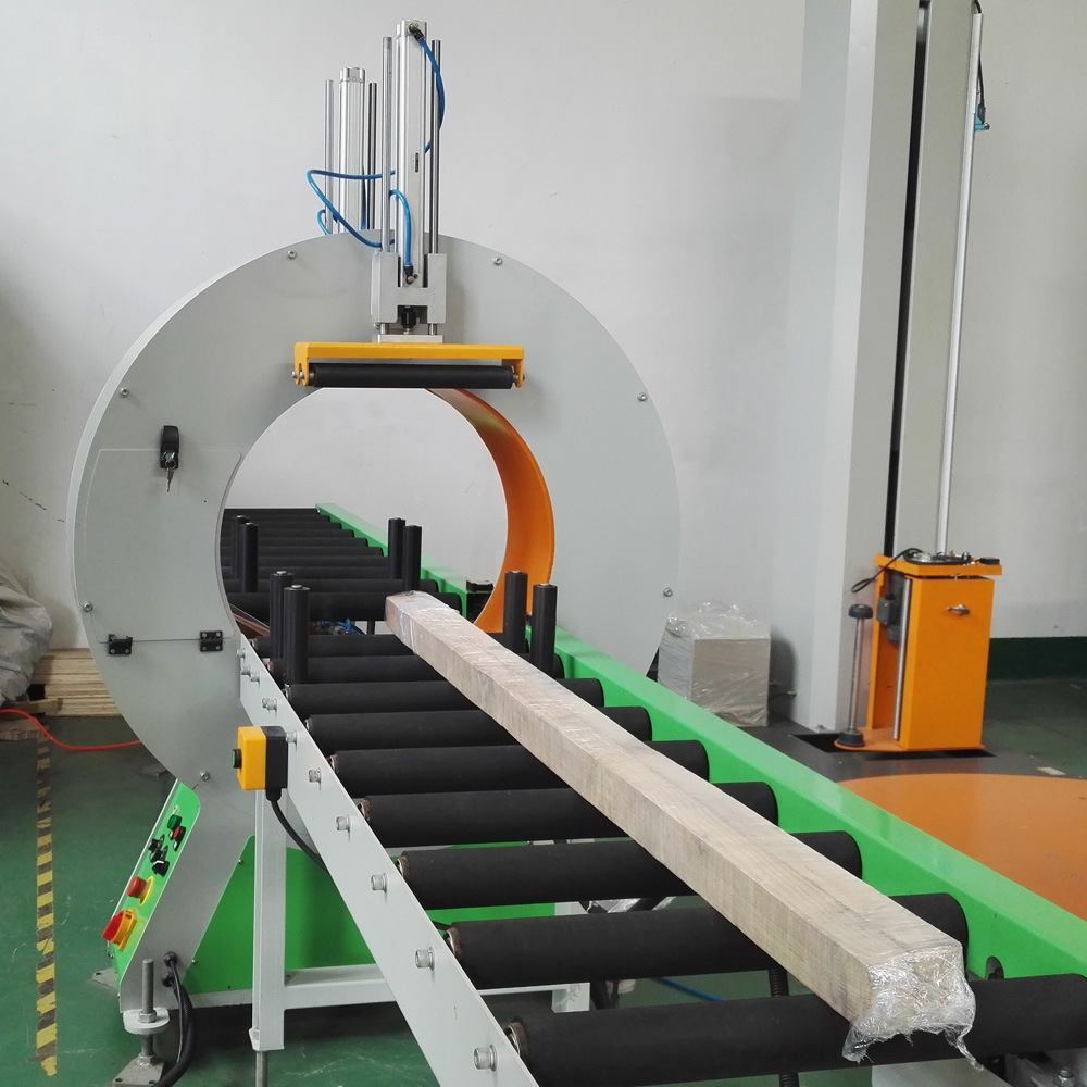 水平胶带缠绕机 透明胶带裹包机 胶带缠绕包装机 广东珠三角厂家