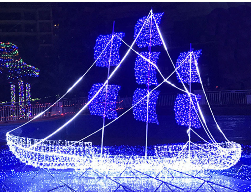 led高跟鞋造型灯 户外防水花园景观灯光节工程亮化帆船装饰造型灯