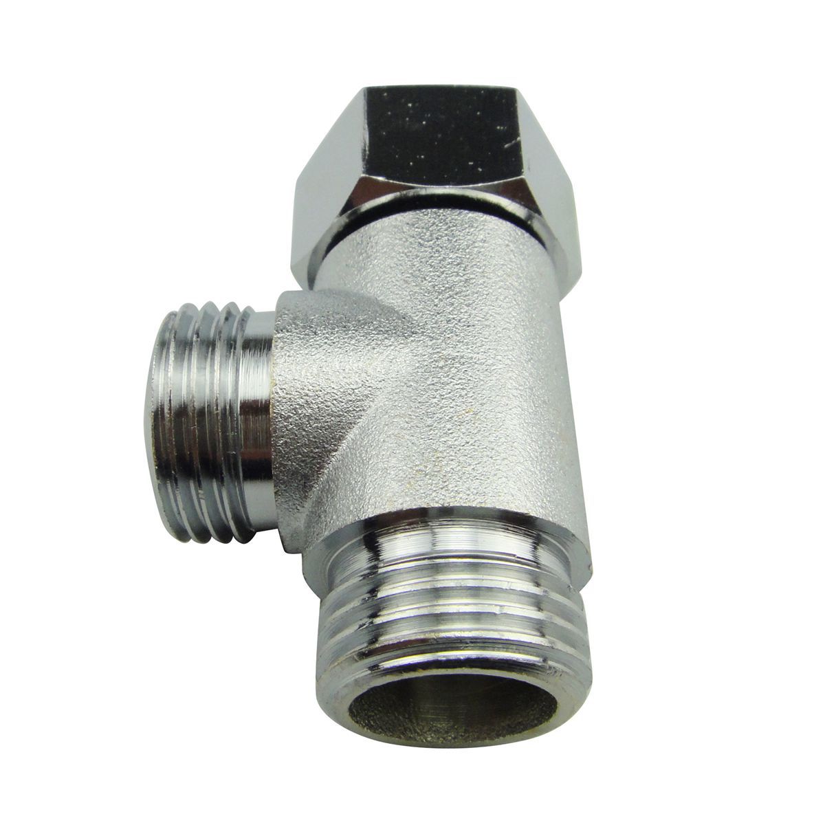 4分内外丝活接三通弯头直接热水器铜三通活接头水管接头