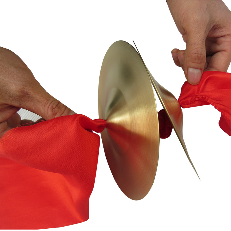 奥尔夫 小镲亮钗打击乐器小钹三句半15cm 铜镲