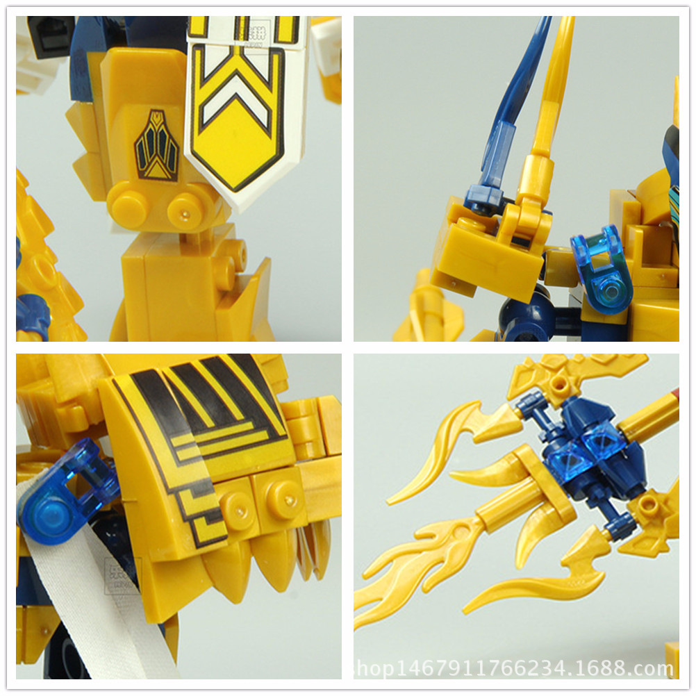 乐拼40007英雄系列拼装拼插积木益智小颗粒玩具