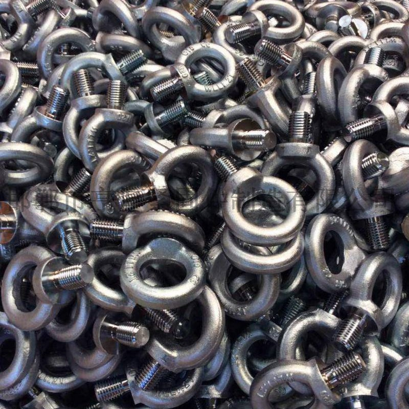 批发零售m10镀锌吊环螺丝 国标紧固件吊环螺丝 定做加长吊环螺丝