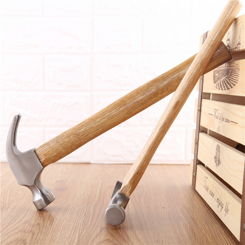 五金工具木工羊角锤 装修家用起钉锤 多功能木柄羊角锤客户定制