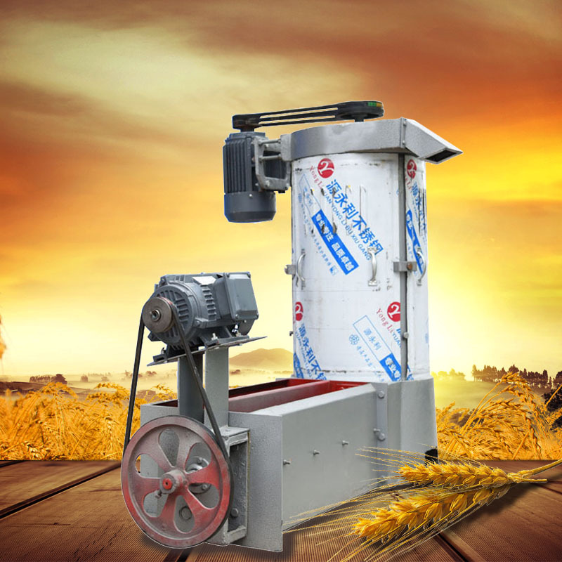 0成交9台小麦清洗甩干机粮食清粮去石去沙机小型水洗