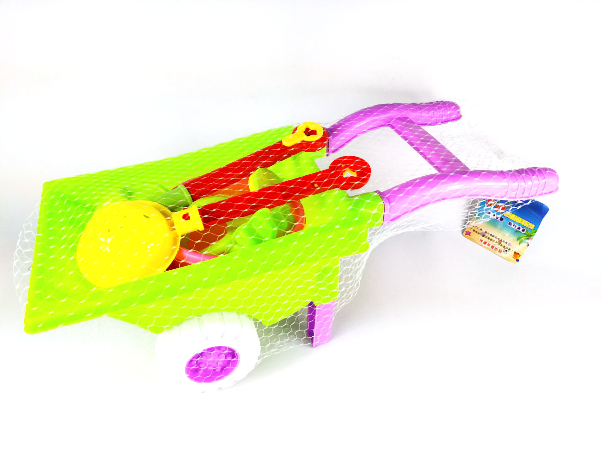 七件套小推车ct382 沙滩车玩沙工具 儿童玩具发 混批