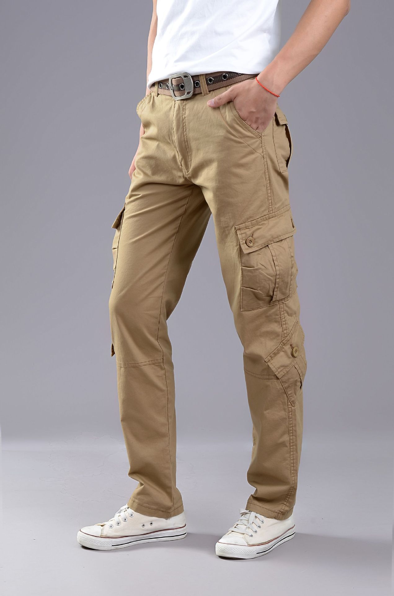 新款休闲欧美军裤男工装裤迷彩裤男长裤多口袋户外战术特种兵军装