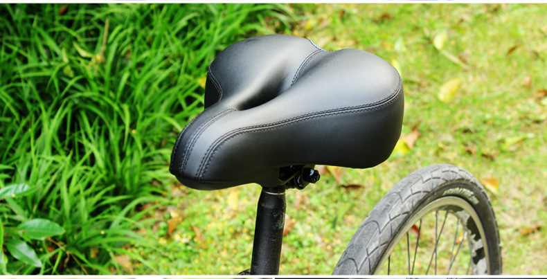 自行车坐垫山地车加厚海绵车座舒适鞍座大坐垫单车零配件骑行装备