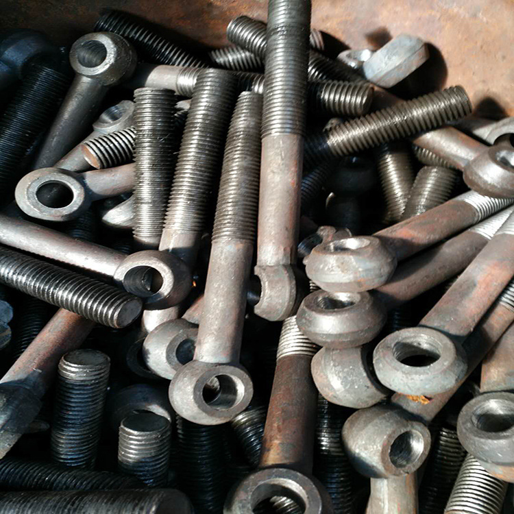 厂家定制 异型件 梯形扣螺丝 t型螺栓 活节螺栓 梯形扣活尖螺栓
