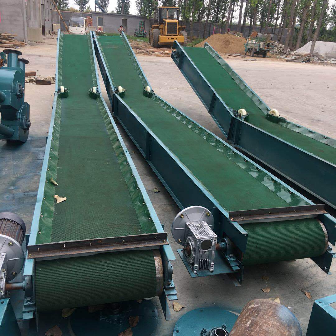 厂家直销物流快递包裹分拣流水线皮带机大型自走式矿用皮带上料机