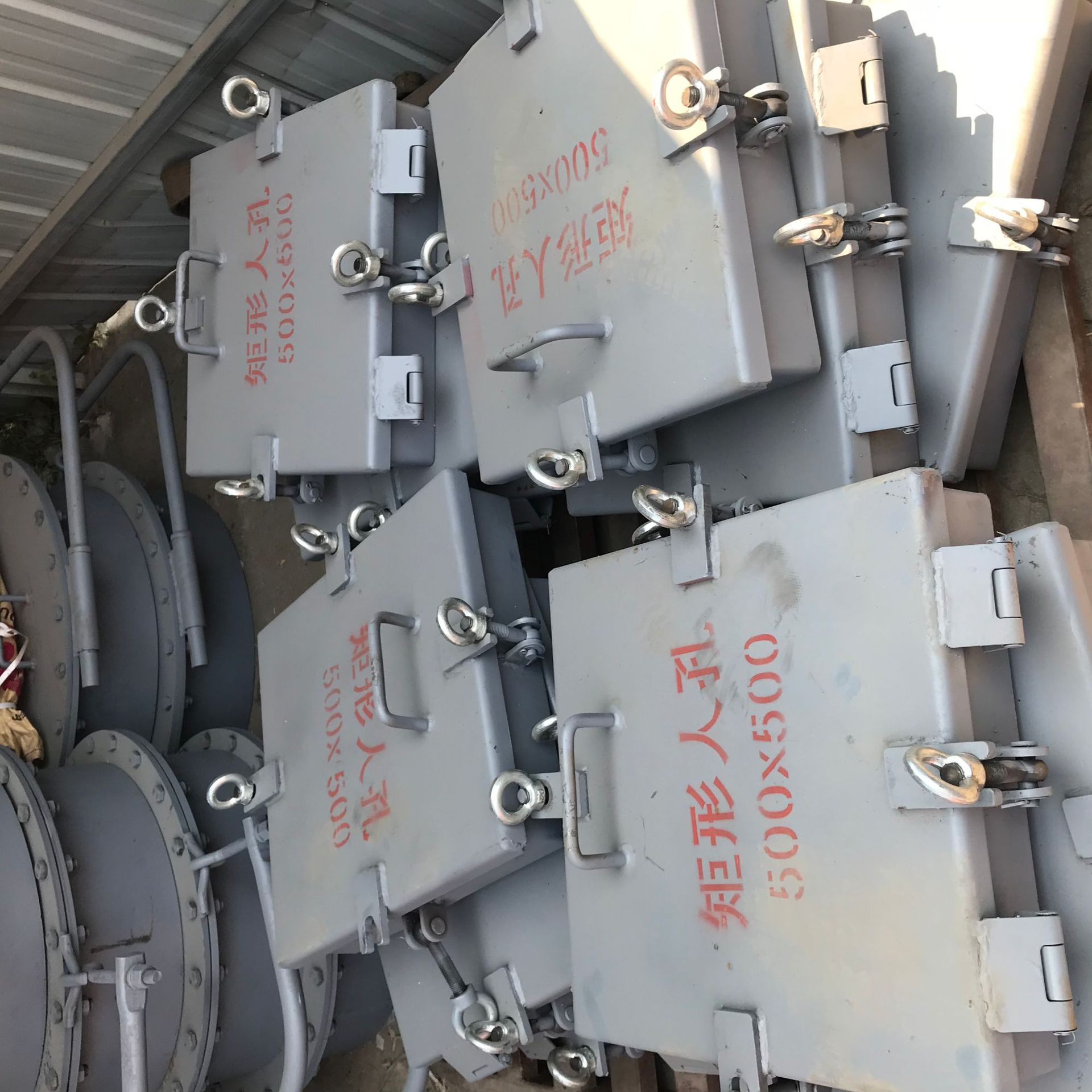 厂家直销矩形保温人孔d-ld2000 保温快开人孔门 烟道检查