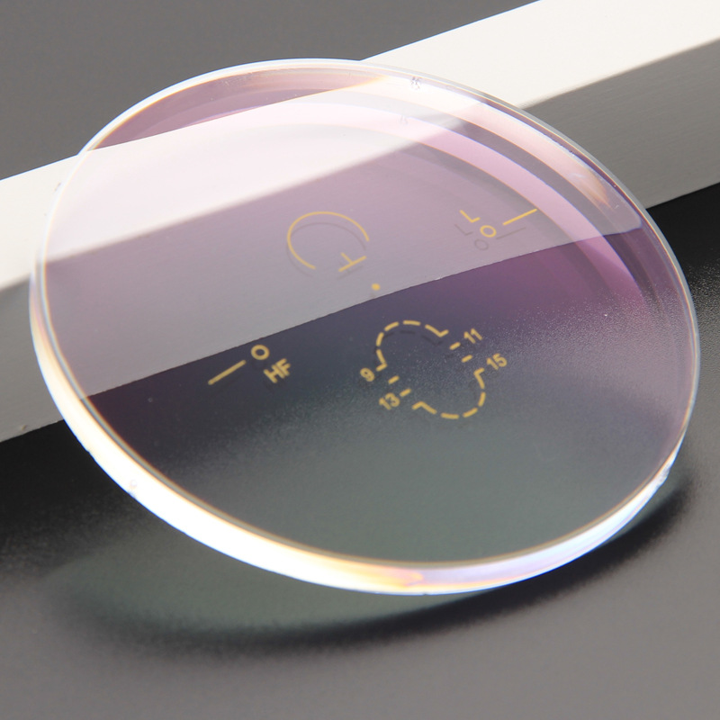 60内渐进多焦点防蓝光镜片变色加膜加硬看远看近眼镜片