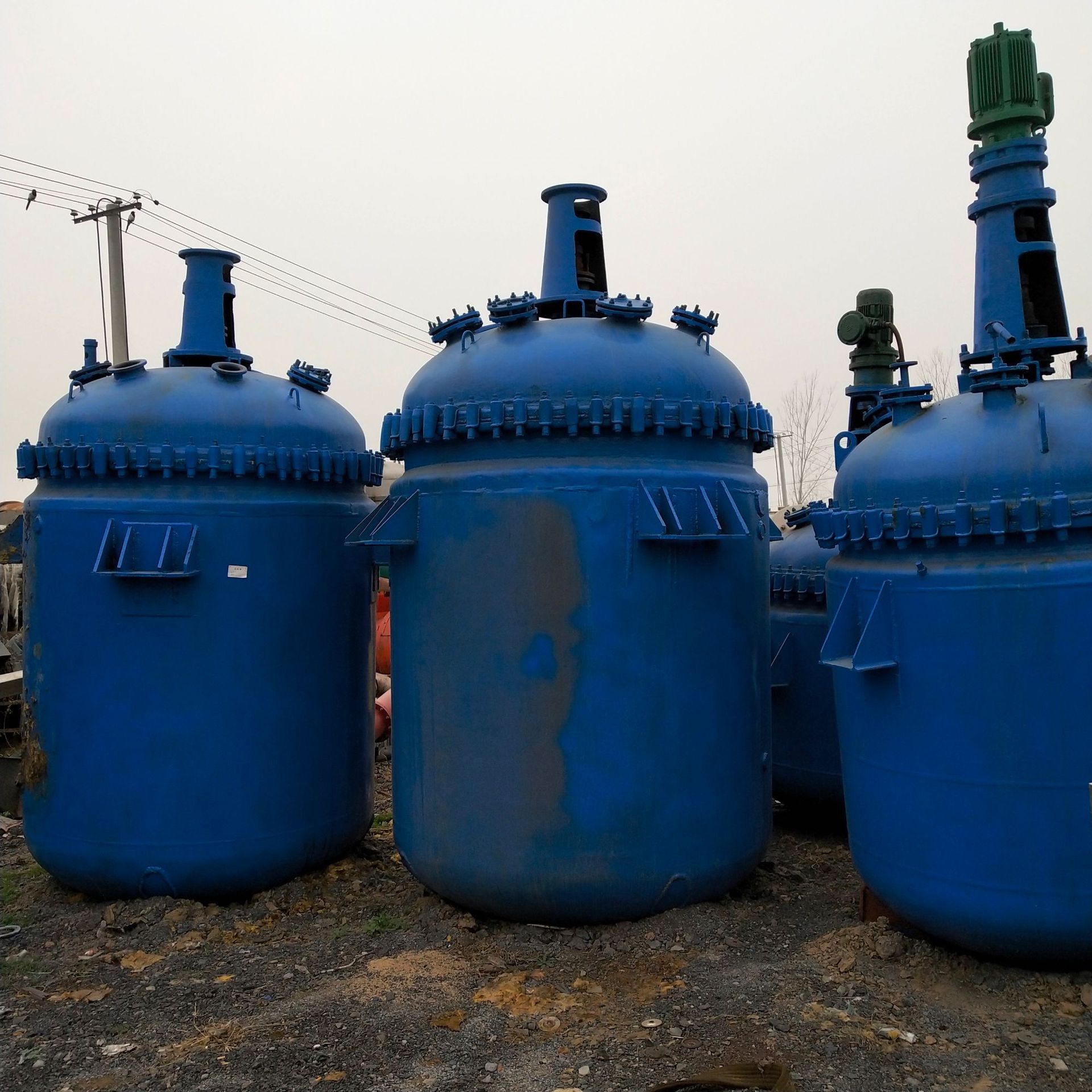 二手化工设备 供应不锈钢反应釜 5立方不锈钢反应釜处