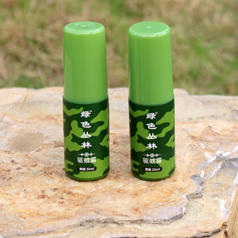 绿色丛林驱蚊液钓鱼夏季防蚊液成人户外驱蚊喷雾儿童防蚊虫水长效
