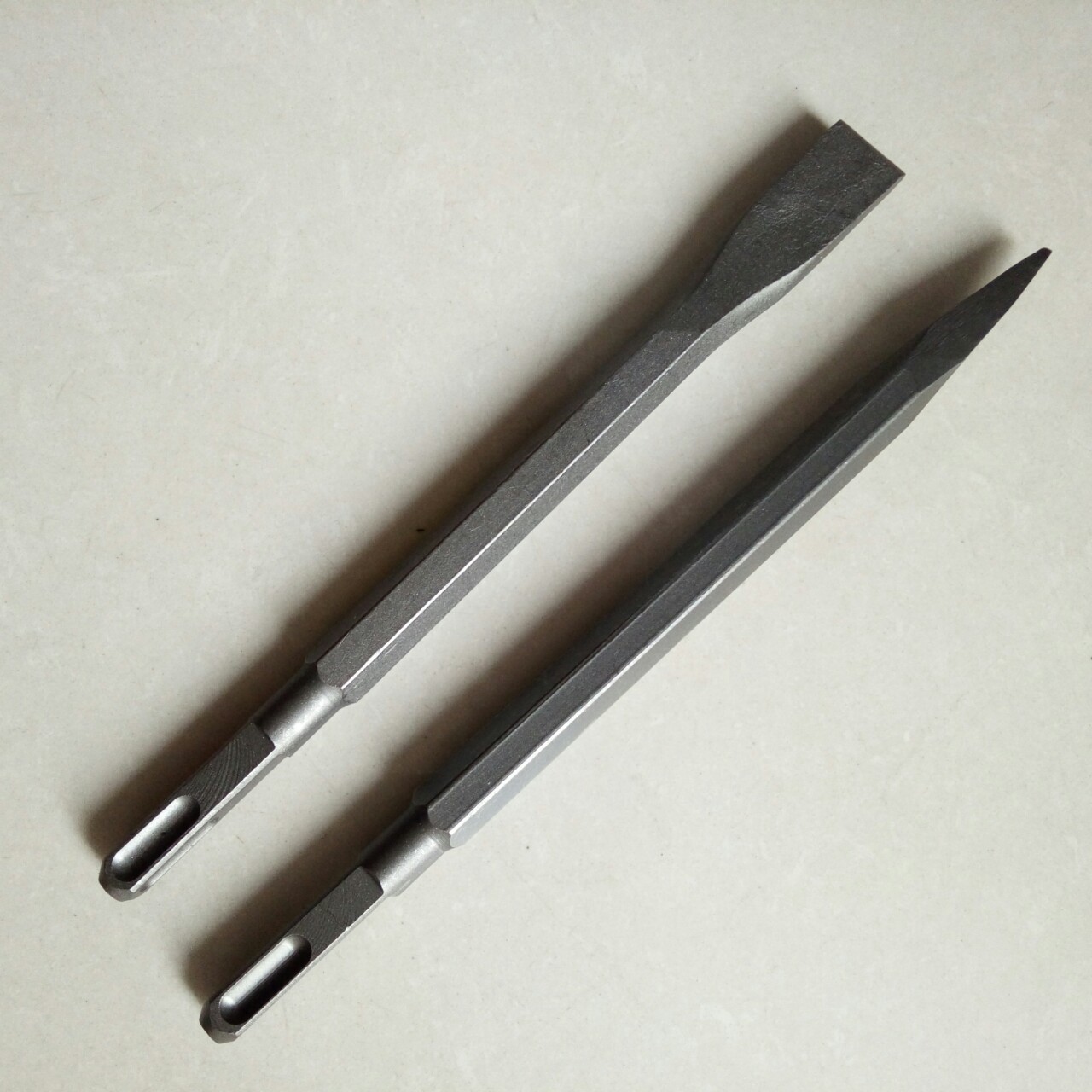 批发电锤电镐凿子圆柄带坑尖头扁头电锤电镐凿子