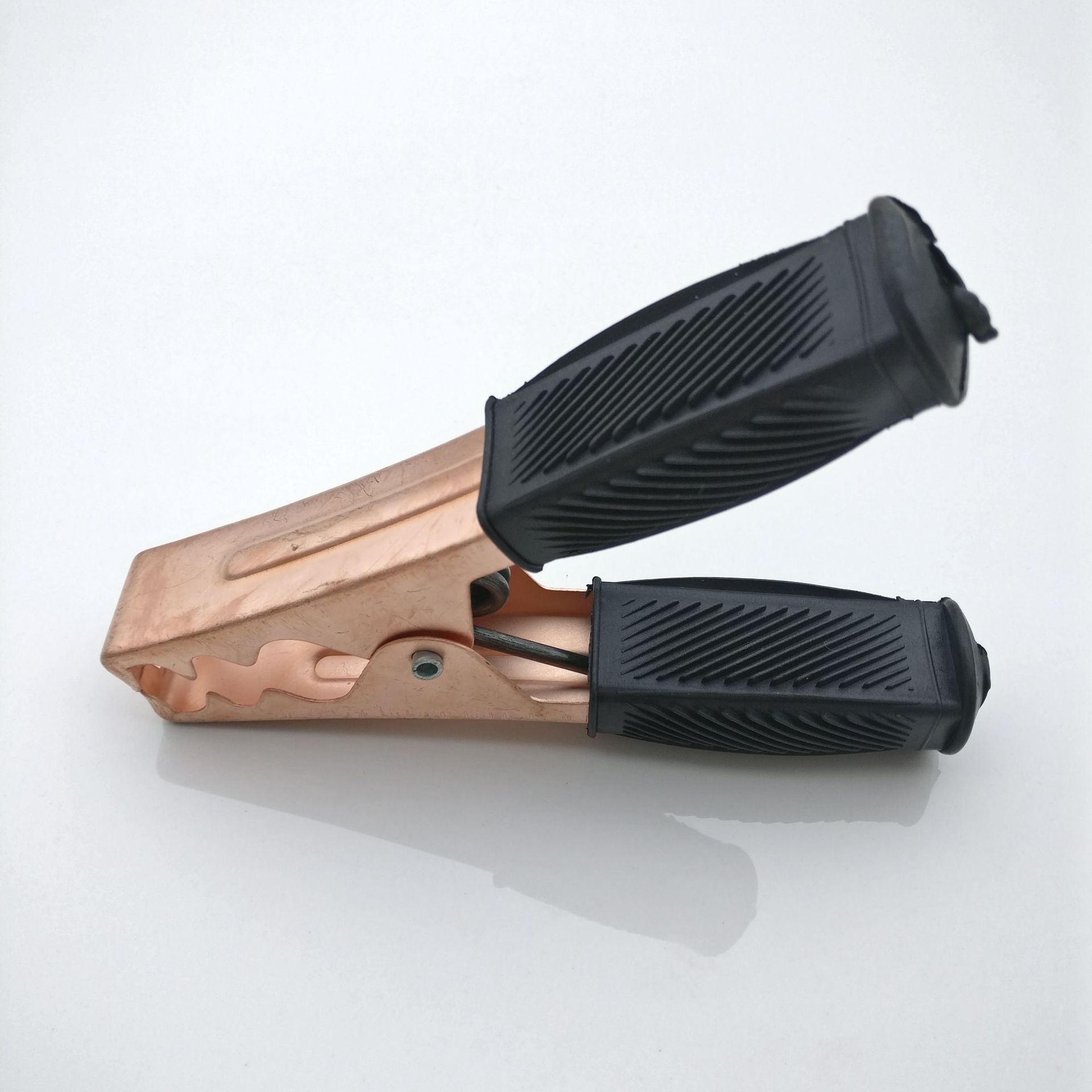 厂家直销高品质铜式汽车电瓶充电夹 接夹线 鳄鱼夹批发 电瓶夹子