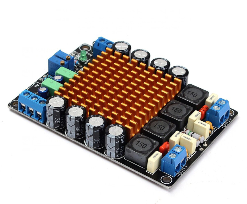 集成电路(ic)-tk2050 t类数字功放板 大功率立体声 发烧级 2x50w.