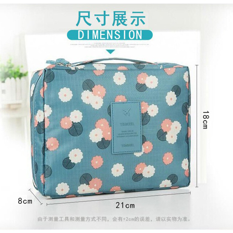 Cosmetic Bag Factory Wholesale Wash Bag Multi-Functional Travel Portable Women's Waterproof Aircraft Storage Bag