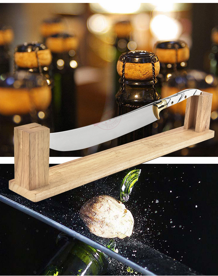 无刀刃无开口香槟刀 指挥刀 开香槟器 观赏刀 工艺刀 香槟刀