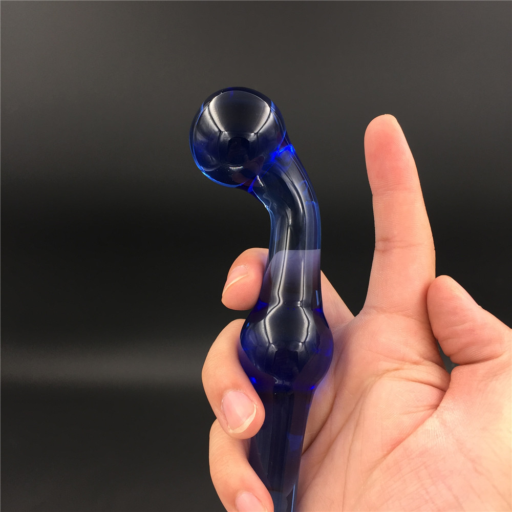 zcz双用弯钩水晶玻璃仿真阳具情高潮男女成人用品自慰后庭肛门塞