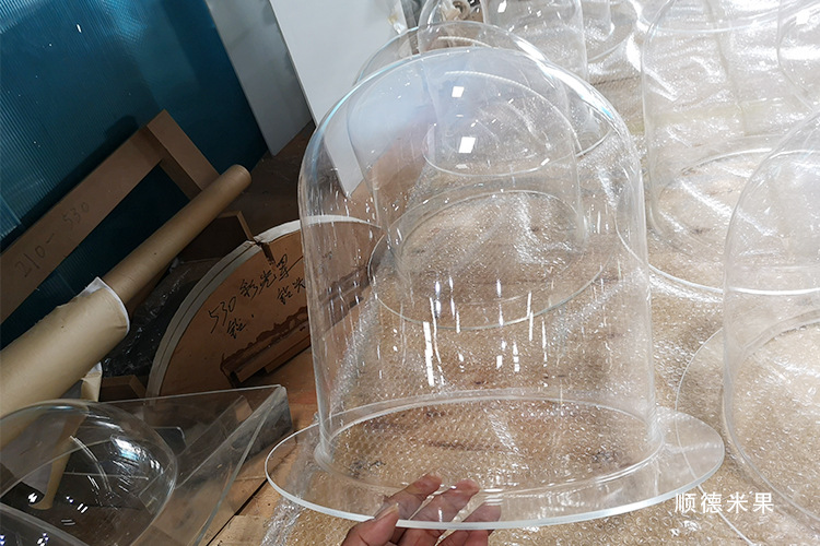 透明防尘罩超半径圆形罩保护塑料壳有机工艺亚克力pc