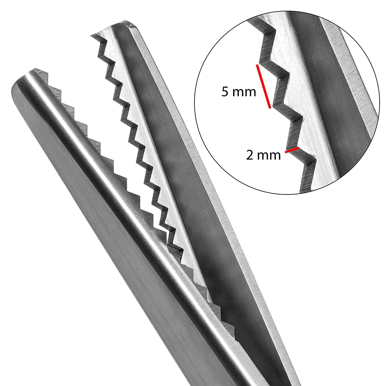 现货全钢剪 不锈钢锯齿剪刀 花边剪 牙布剪 花布剪