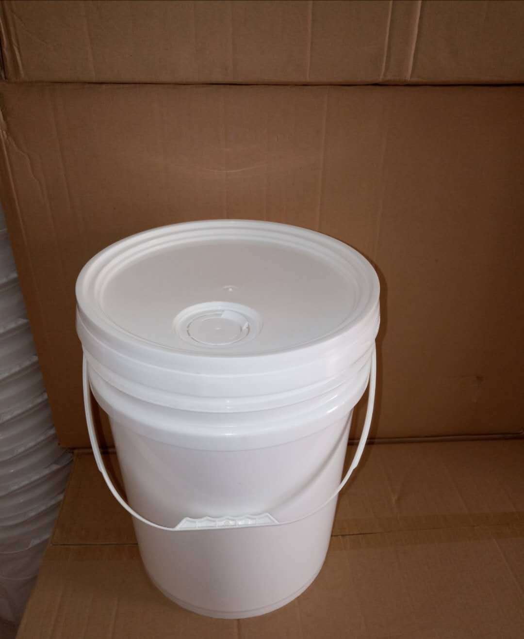 全新料20l白色塑胶桶20kg涂料桶20升白色原料桶20公斤桶胶水桶