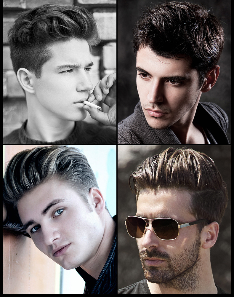 外单 哑光发泥发蜡定型发泥膏男士发型持久定型自然蓬松强力造型