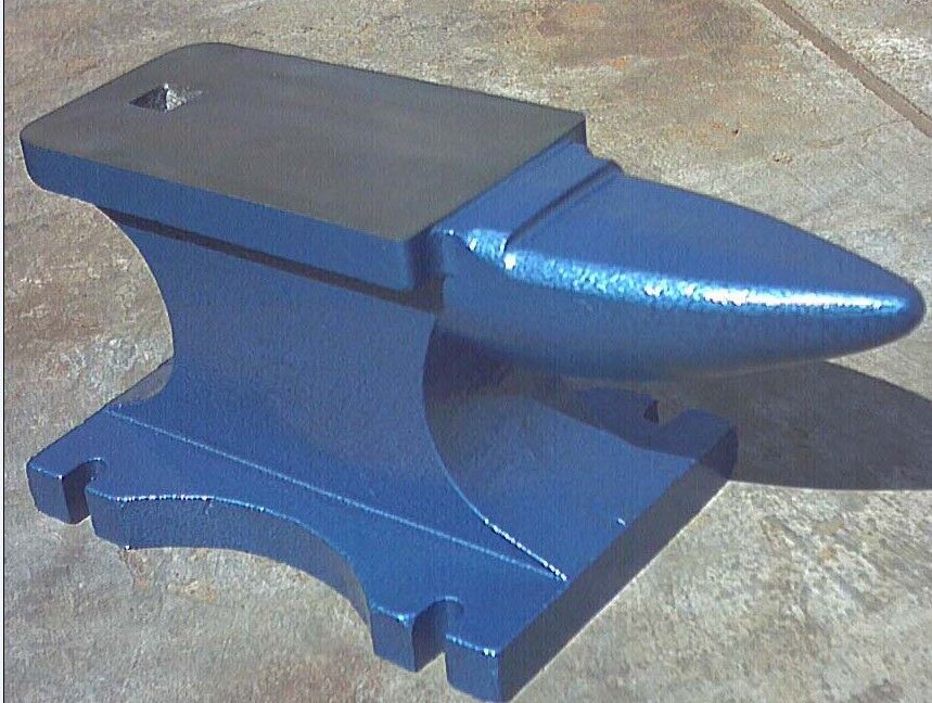 铸铁羊角砧台铁砧子多规格锻打垫砧轻型重型高硬度铁砧 613165