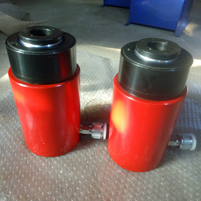 单作用液油缸轻型液压油缸工程液压油缸20吨空心液压油缸