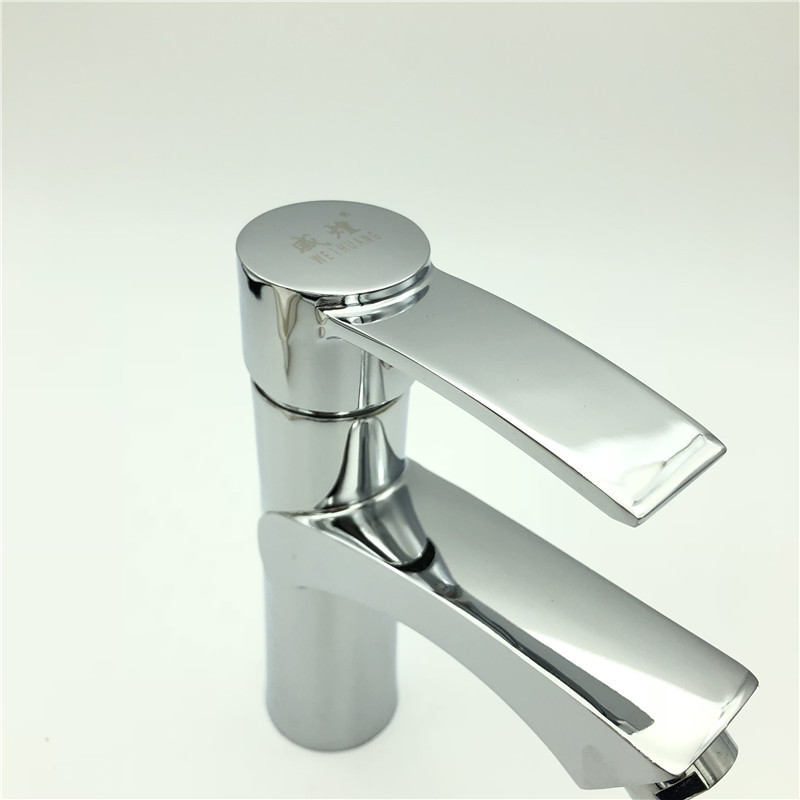 厂家直销锌大卫冷热单孔 洗脸盆水龙头 冷热混水大卫单孔 支持oem