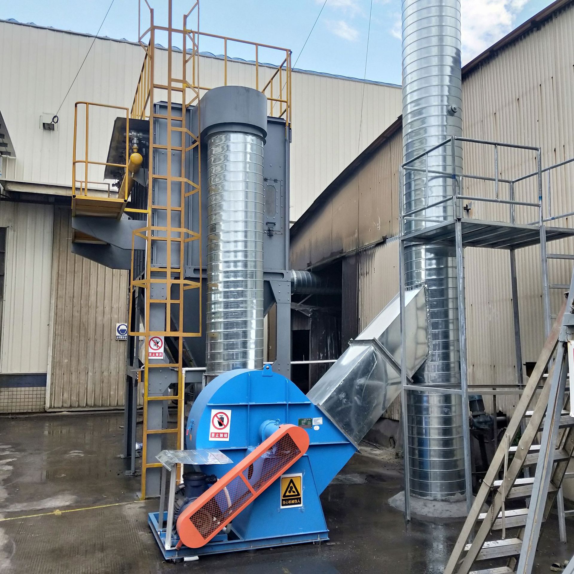 佛山厂家直供 抛光打磨工粉尘除尘器 木工除尘设备 旋风除尘器