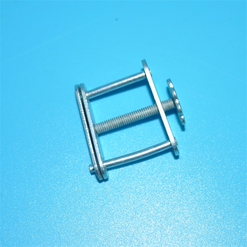 弹簧止水夹 铁制电镀乳胶管用螺纹夹 橡皮管夹螺丝止水夹实验耗材