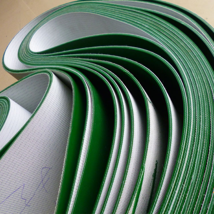 产品介绍:        输送带按材质可分为pvc输送带,pu输送带,聚乙烯