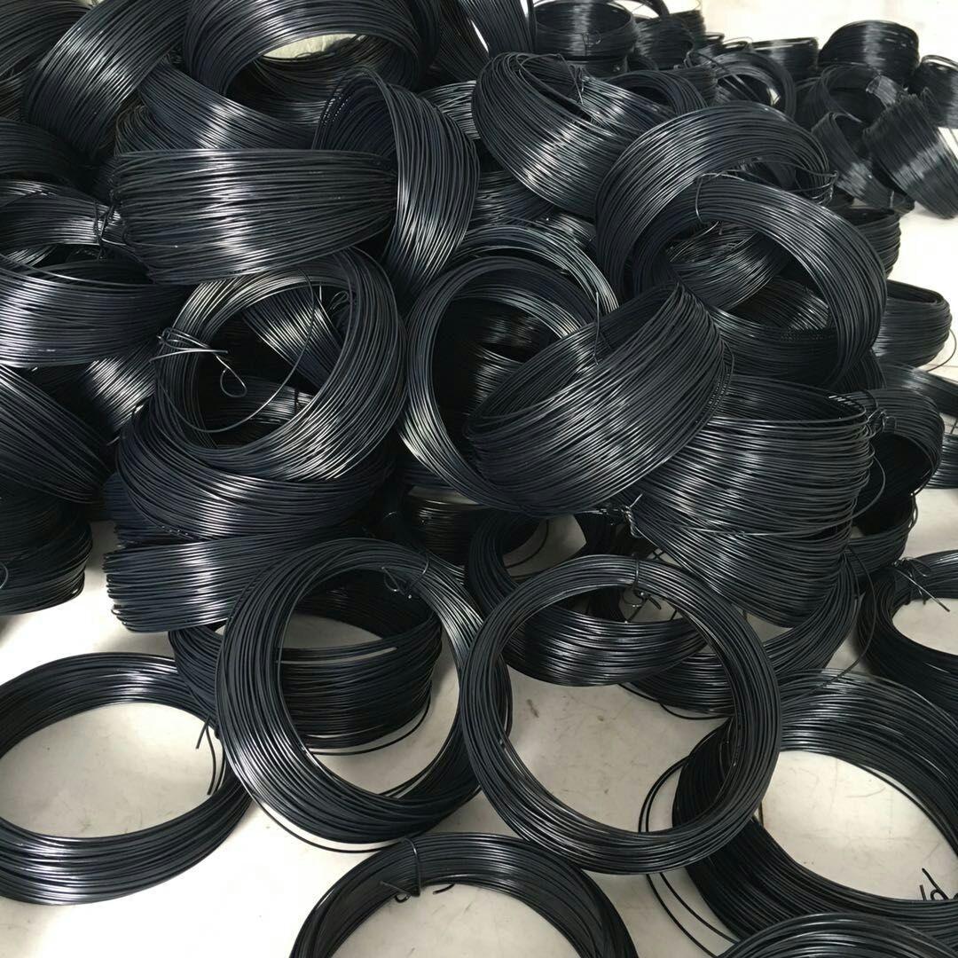 扎丝电缆绑扎线扎丝包塑扎丝皮扎线0.9铁芯圆形pvc包胶扎丝50米等