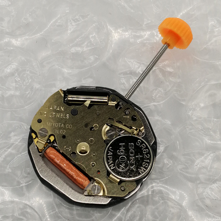 手表机芯 全新原装 日本美优达 1l02 机芯 双历石英机芯