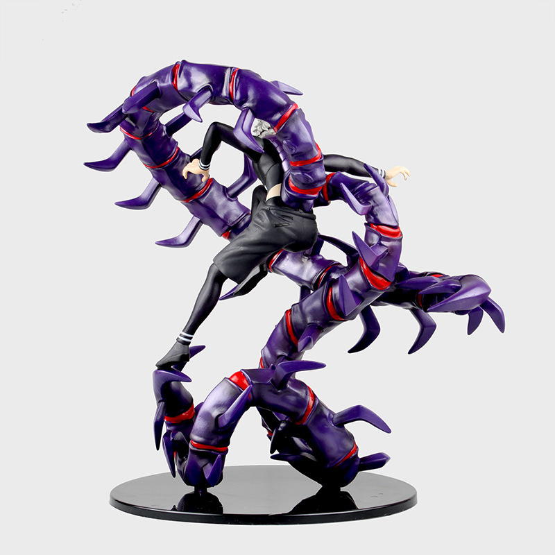 好彩动漫 金木研 白发觉醒 蜈蚣 金木研 半赫者ver. 手办