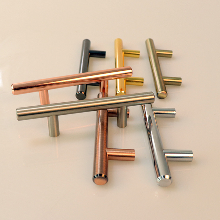 简约 橱柜衣柜欧式抽屉美式t型铁拉手