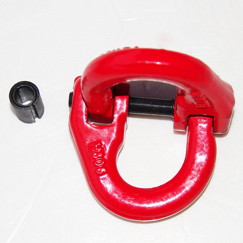 华力吊装设备双环扣 起重吊装蝴蝶扣 合金钢链条连接扣厂家定制