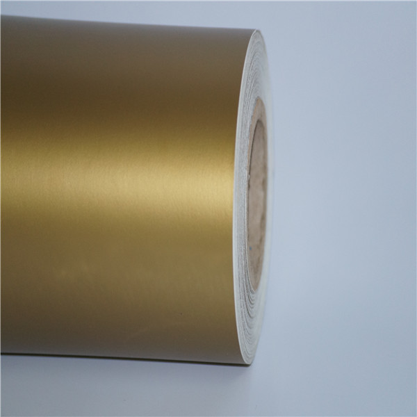 不干胶标签pvc哑金哑银色贴纸自粘背胶广告材料uv批发pet拉丝装饰