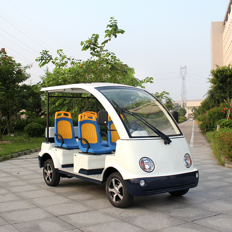 供应电动四轮观光车园区景区售楼处代步车保安物业便捷巡逻车批发