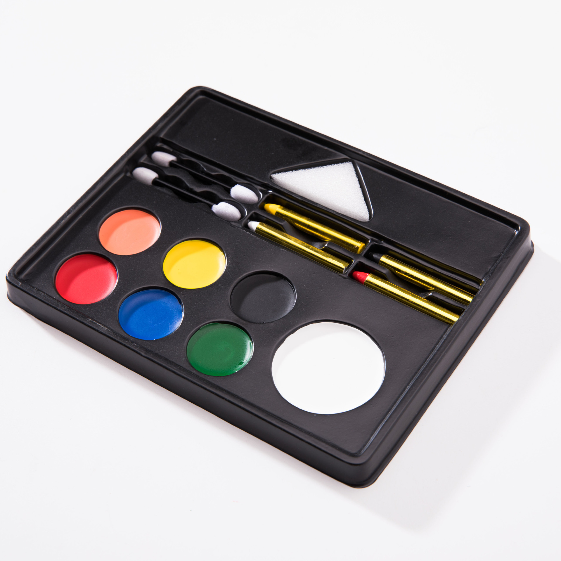 脸彩人体彩绘笔儿童脸部彩绘颜料套装 油彩蜡笔 可水洗亚马逊供货