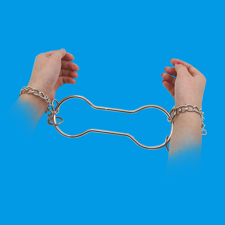逃脱手铐 空手逃脱术银色 舞台互动魔术道具魔术玩具厂家直销批发