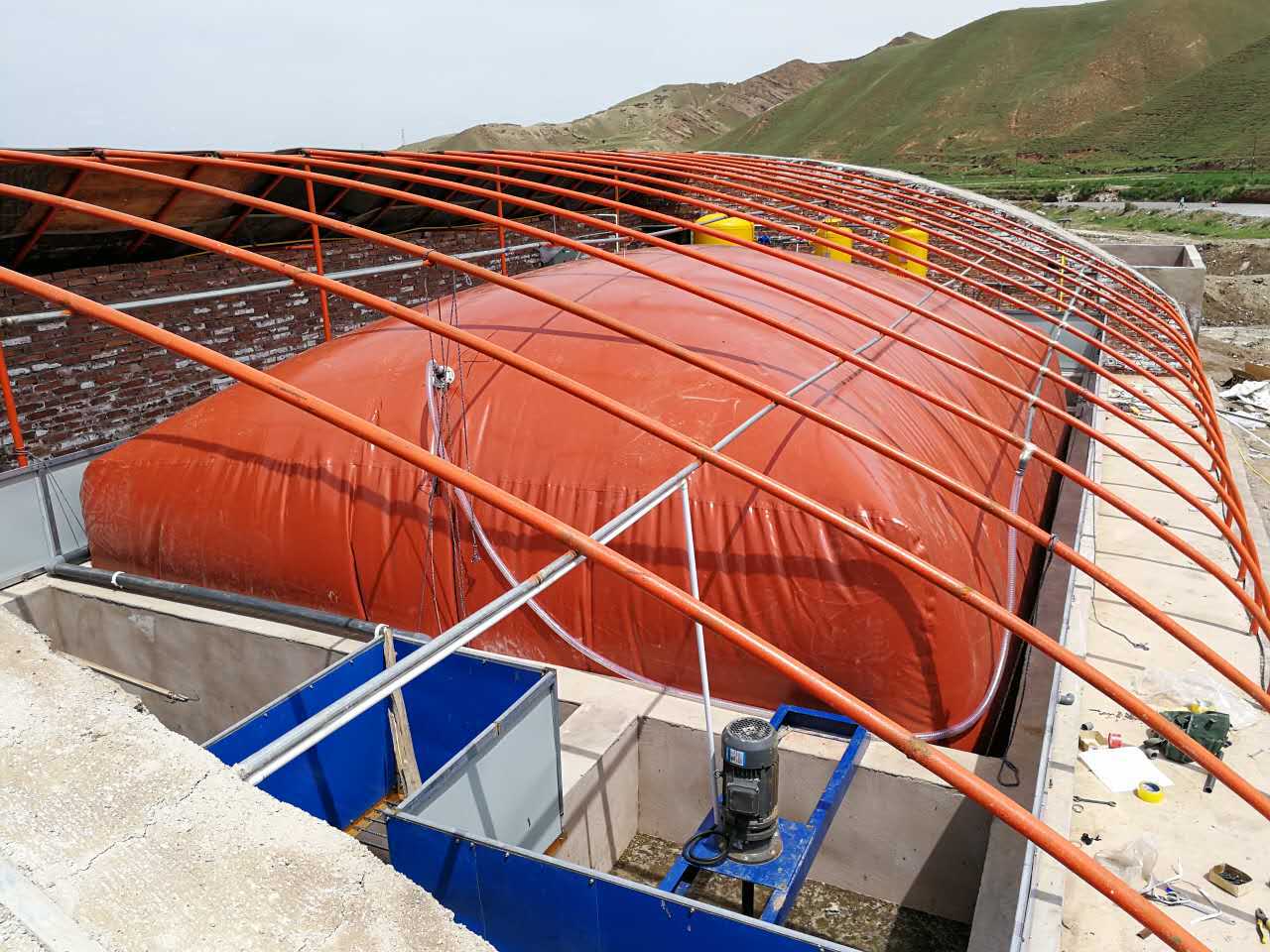 软体沼气池 正负压沼气系统发酵沼气袋 厂家直销环保沼气设备