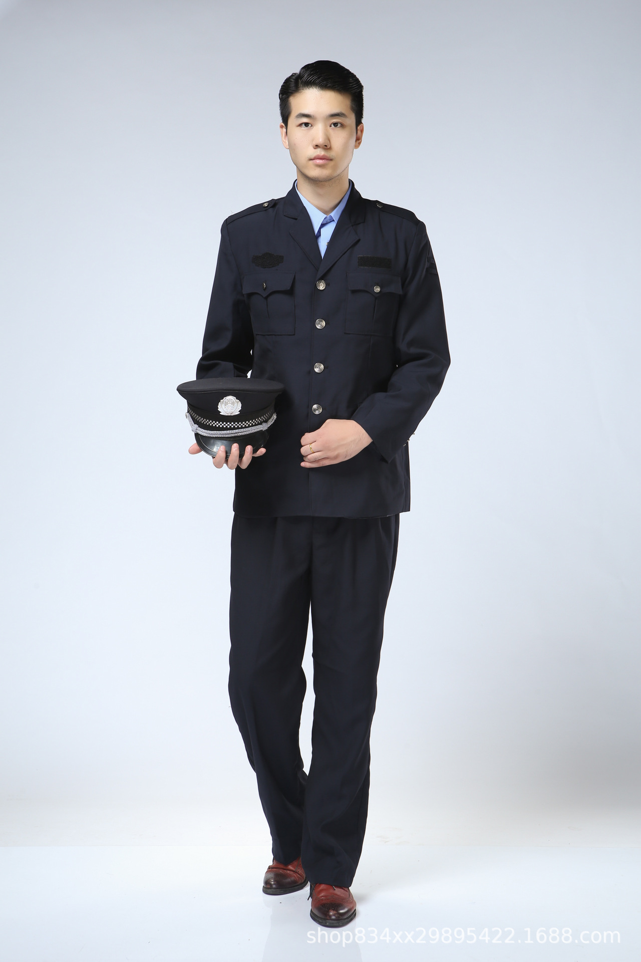 保安服装长袖春秋门卫执勤工作服门卫特勤劳保服厂家直销保安服