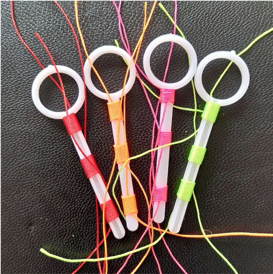 棉线结手工捆绑棉线结棉线线止矶钓棉线结棉线定位豆