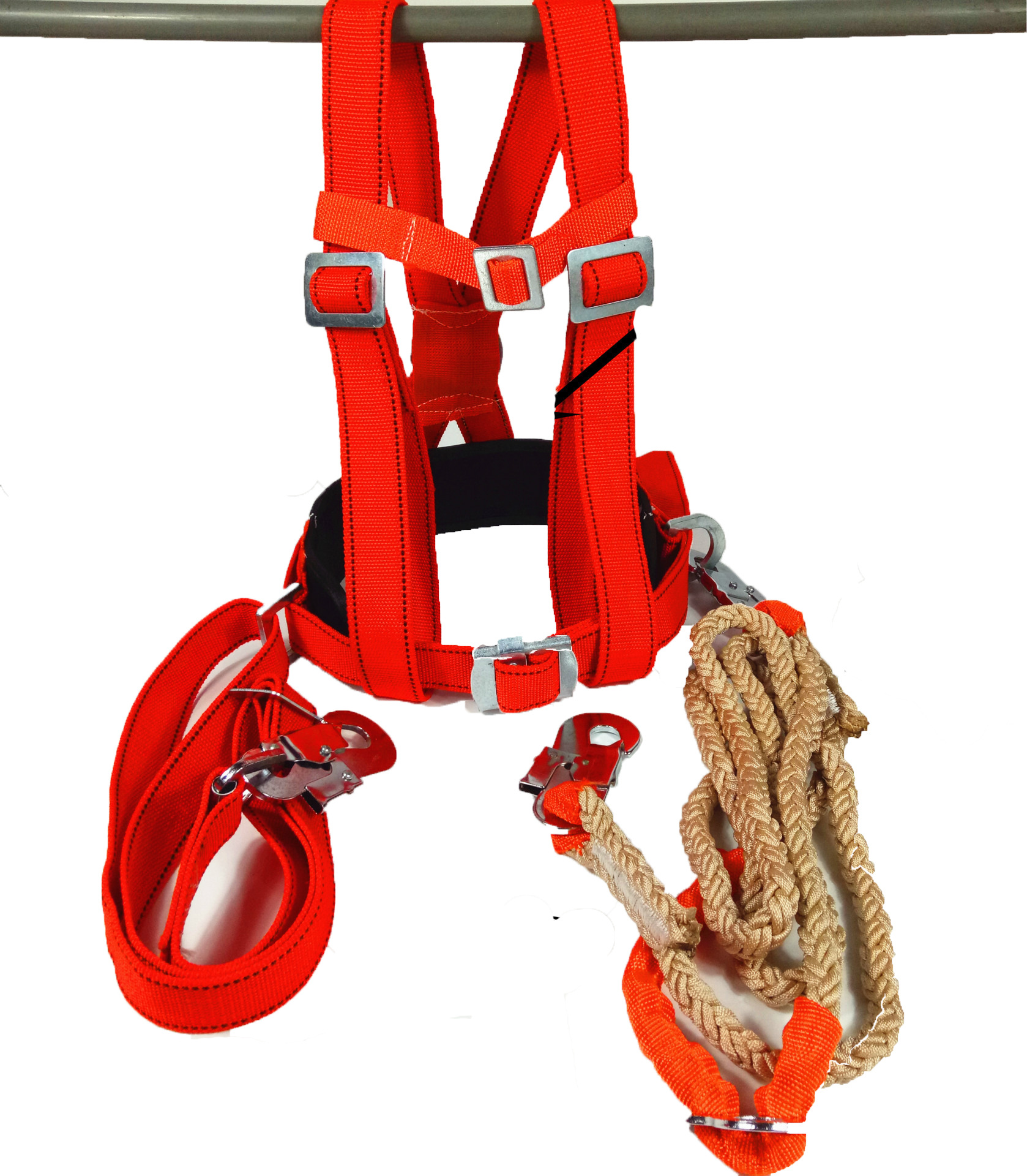 安惠厂家直销全身电工安全带单保险双保险电工安全带w-y安全带