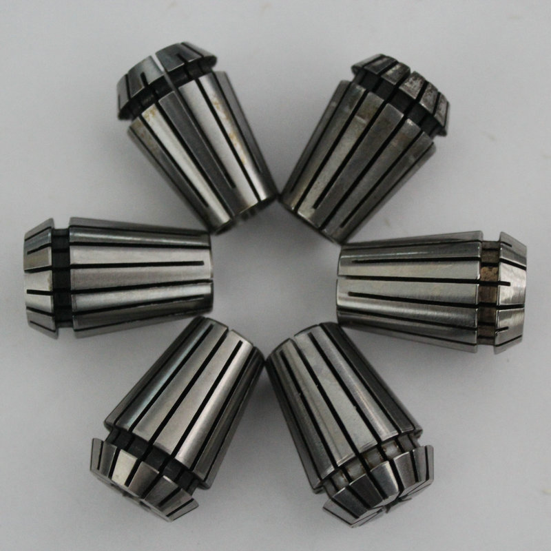 博雕雕刻机夹头er20 高精夹筒er20弹性夹筒