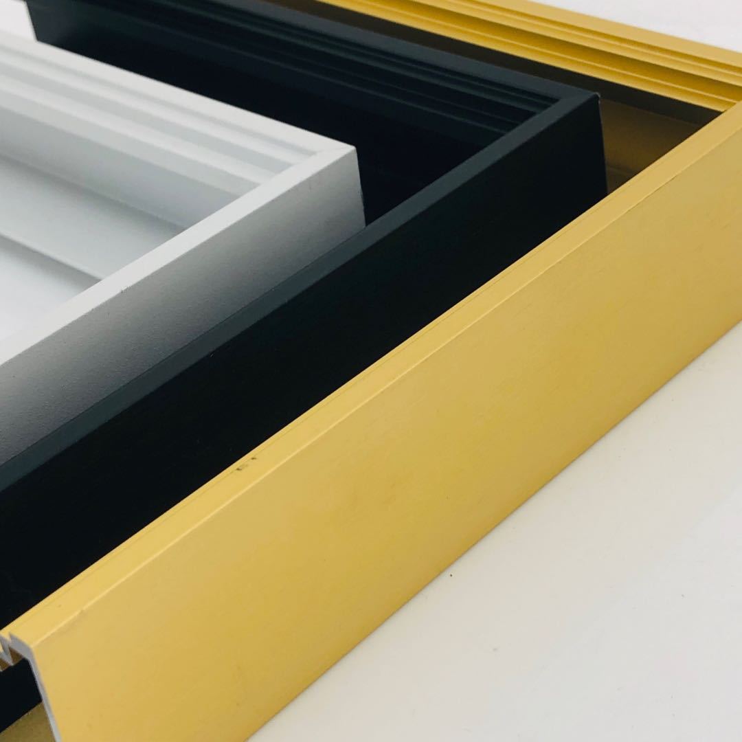 定制铝合金相框画框型材线条批发铝合金型材生产厂家可做相框画框